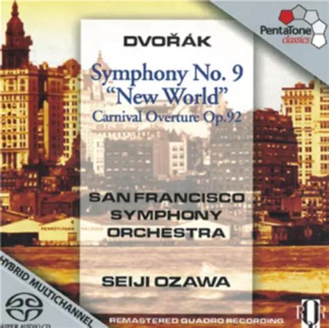 ANTONIN DVORÁK DVORAK Symphony No 9 New World Carnival Overture