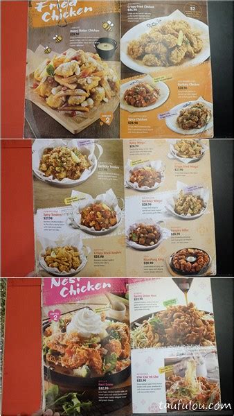 chir chir chicken malaysia menu