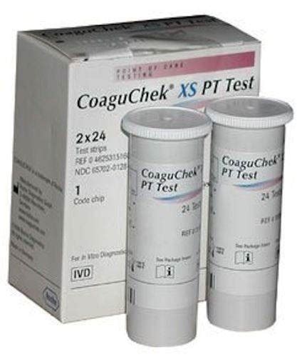 Coaguchek Xs Pt Coagulation Test Strip Box By Roche The