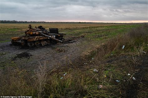 Moment A Russian Armored Vehicle Is Blown Up While Driving On Landmine