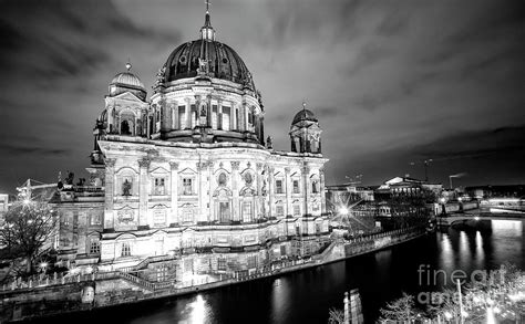 Berliner Dom Calm at Night Photograph by John Rizzuto - Pixels