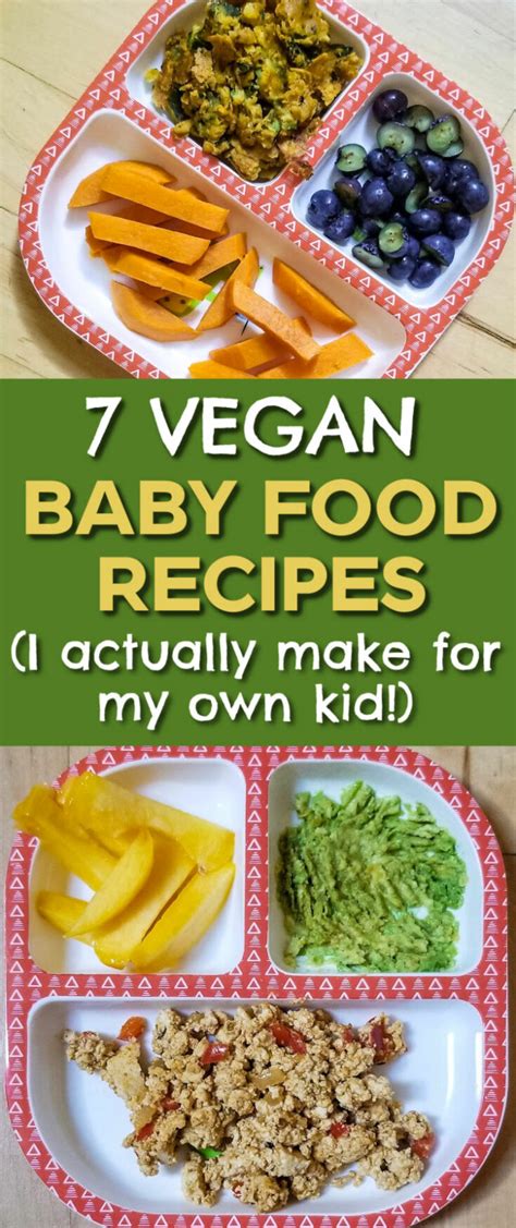 7 Easy Vegan Baby Food Recipes For Baby Led Weaning