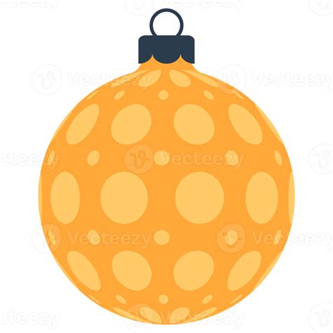 Flat Christmas Bauble Ball 13441277 PNG