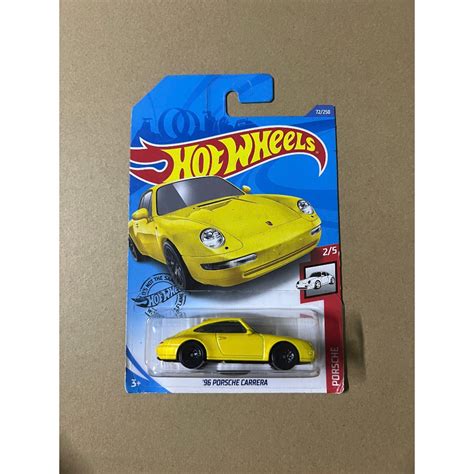 LeHuong Diecast Xe Hot Wheels Porsche Carrera Màu Vàng Shopee Việt Nam