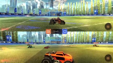 Rocket League Match Splitscreen Action Youtube