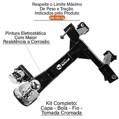 Comprar Engate Fixo Reboque Rabicho Volkswagen Saveiro G G G G