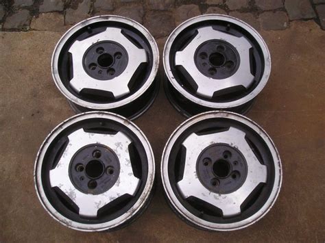 Ronal Irmscher Felgen 6x14 ET 42 Opel Rekord E 2 2er