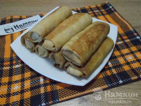 Тонкие блины на сыворотке с творогом и повидлом рецепт пошаговый с фото ...