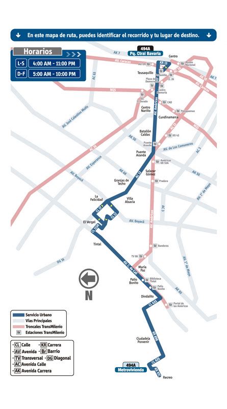 Ruta Sitp A Metrovivienda Parque Central Bavaria Urbana