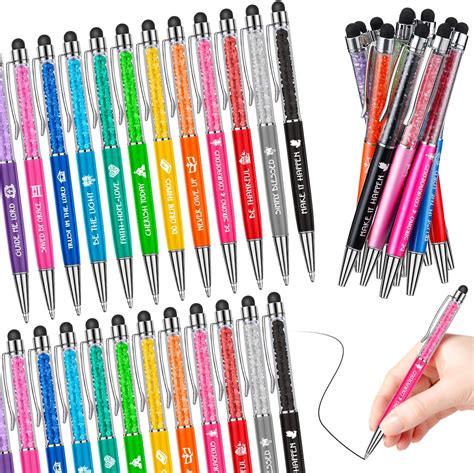 Amazon Qeeenar Pieces Bible Verse Crystal Ballpoint Pens Bulk