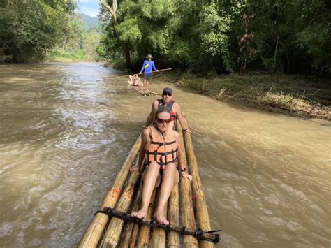 Chiang Mai Cascada santuario de elefantes y excursión en balsa