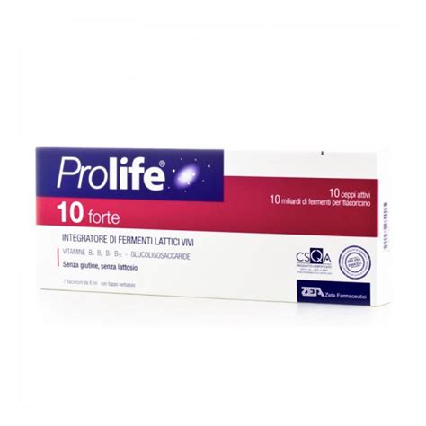 PROLIFE 10 FORTE 7FL INTEGRATORE ALIMENTARE DI FERMENTI LATTICI VIVI