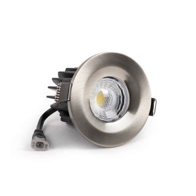 Polished Copper Downlights Led Fire Rated Fixed Led Ip Dimmable Elesi