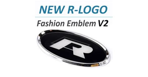 Emblem Logo SENSE LIGHT KIA New R Logo Fashion Emblem Ver 2