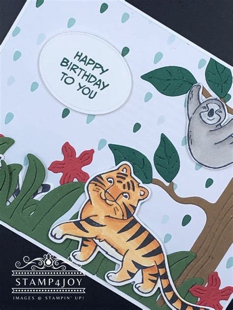 Jungle Pals Sneak Peek Stamp4Joy