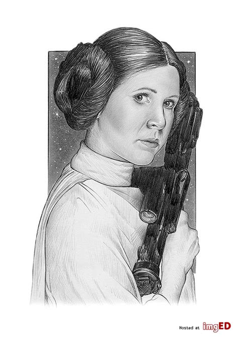 How To Draw Princess Leia Realistic Collection Of Drawing Ideas How To