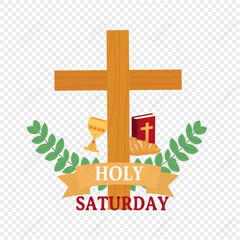 Holy Saturday Green Leaf Bible Leafpreachinggraphic Png White