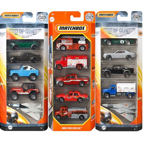 Matchbox Car Collection 5 Pack 2022 Mix 5 Vehicle Case Of 12