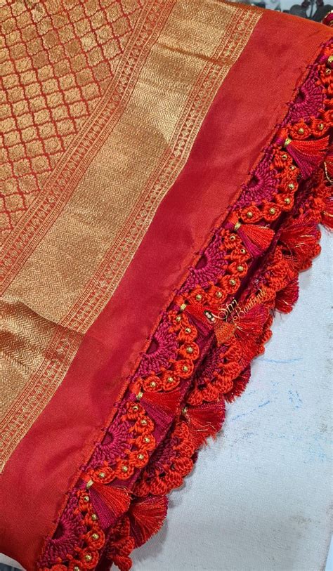 Pin By Seemantini Antapur On Saree Pallu Kuchhu In Saree Tassels