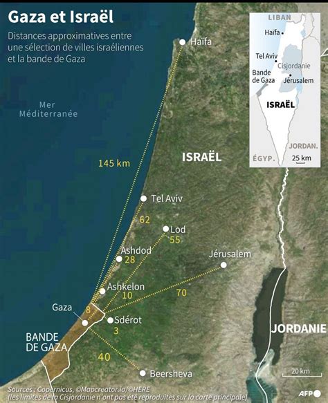 Cartes Les Quatre Fronts De La Résurgence Du Conflit Israélo