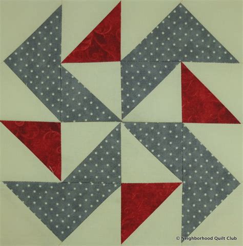 Neighborhood Quilt Club Yankee Puzzle Quilt Block Tutorial