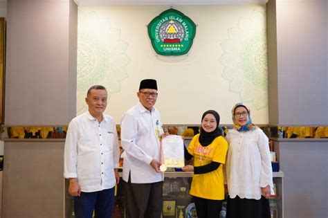 Hebat Psm Bunga Almamater Unisma Raih Gold Dan Silver Medal Dalam