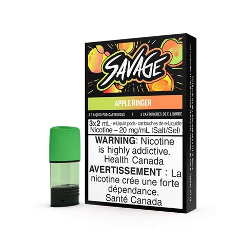 Apple Ringer Savage Stlth Pods Pack Vapeloft