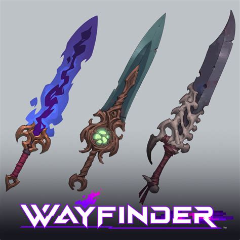 Artstation Wayfinder Weapons Concepts