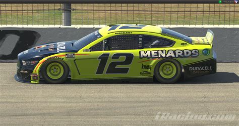 Ryan Blaney 12 Duracellmenards V2 2020 Nascar Cup Series By Ryan