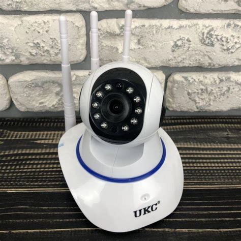 IP Камера Видеонаблюдения WiFi UKC Q6 Автономная для Дома Поворотная ...