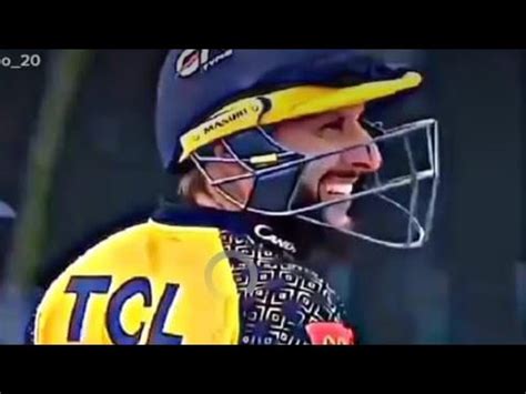 Shahid Khan Afridi Batting Peshawar Zalmi Highlights Exhibition