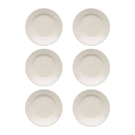 Set X Platos Playos Ceramica Redondos Vajilla Plato