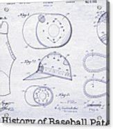 The History Of Baseball Patents Blueprint Photograph By Jon Neidert