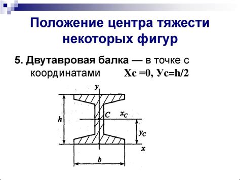 Центр тяжести. (Тема 1.6) - презентация онлайн