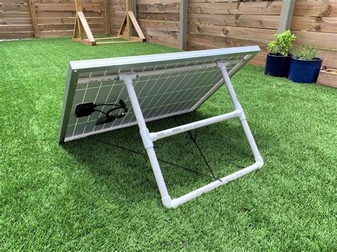 Diy Adjustable Solar Panel Mount Steps W Photos Footprint Hero