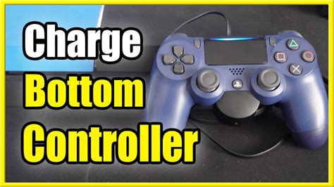 How To Charge PS4 Controller If USB Port Is Broken EXT Port YouTube