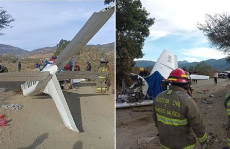 Video Mueren Un Hombre Y Una Menor Al Desplomarse Avioneta Formato