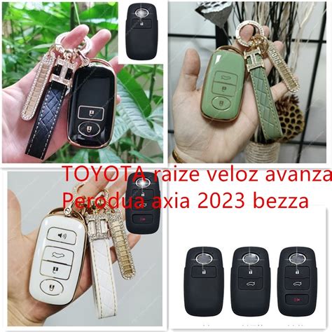 Perodua Myvi Ativa New Alza axia 2022 2023 ปลอกกญแจ สาหรบ Toyota