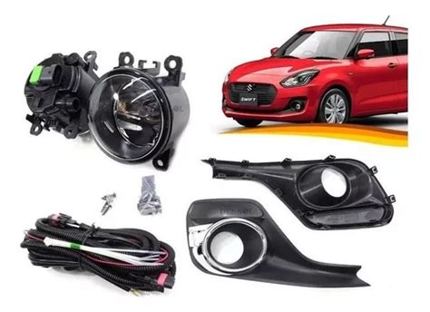 Neblineros Suzuki Swift Kit Completo Bisel Cromado Cuotas Sin