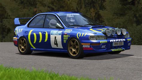 Assetto Corsa GrA Subaru Impreza 555 YouTube