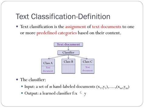 Ppt Text Classification Powerpoint Presentation Free Download Id 9630687