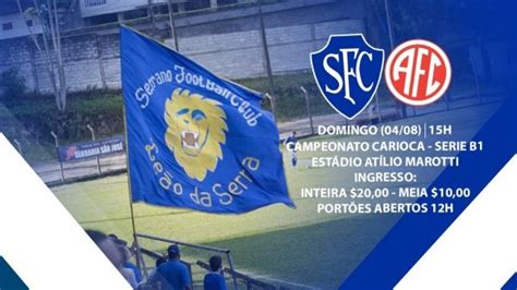 SERRANO X AMÉRICA Campeonato Carioca Série B1 em Petrópolis 2024