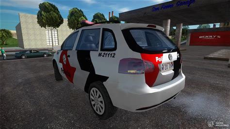 Volkswagen SpaceFox 2014 SA Style PMESP Police For GTA San Andreas