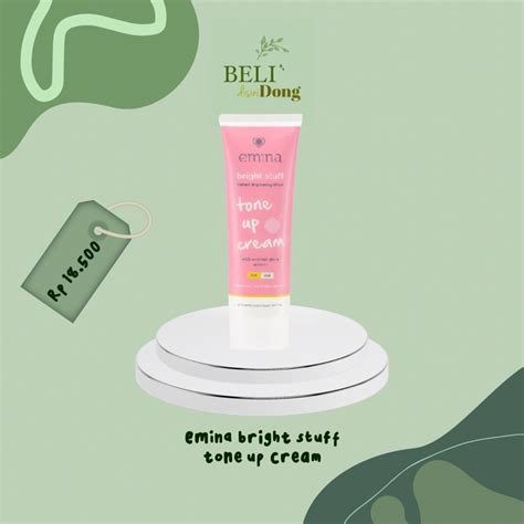 Jual Tone Up Cream Emina Bright Stuff Shopee Indonesia