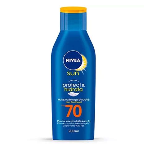 Protetor Solar Nivea Sun Fps Protect Hidrata Ml