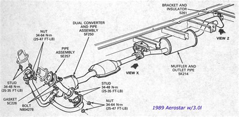 Explore The Exhaust System Of The 2001 Ford Ranger