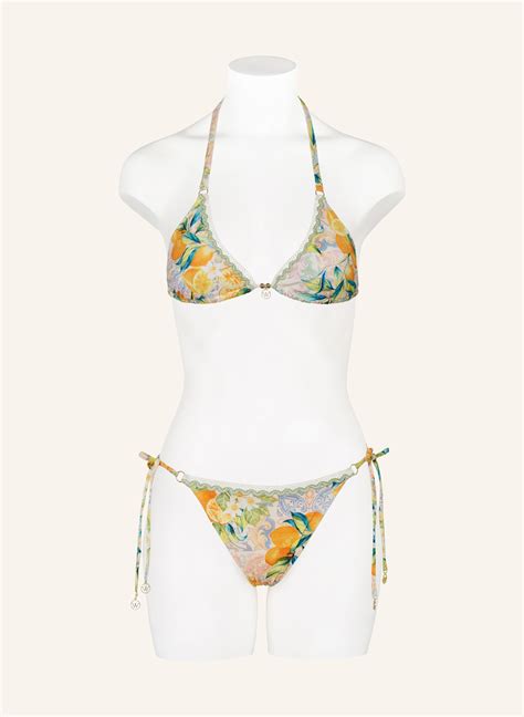 Watercult Triangel Bikini Hose Dolce Whimsy In Orange Hellgr N T Rkis