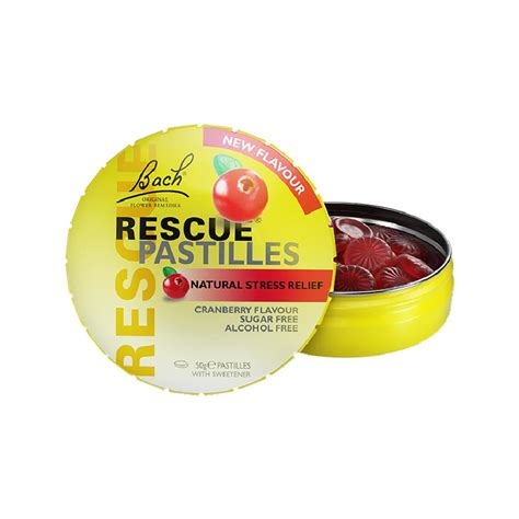 Bach Rescue Remedy Pastilles Blackcurrant 50g Buynatural