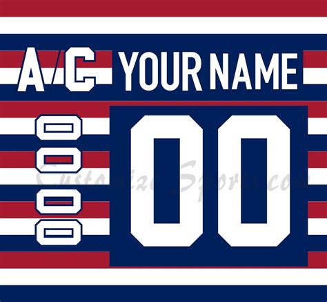 Montreal Canadiens Customized Number Kit For 1912-1913 Barber Pole Jersey - Customize Sports