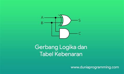 Penjelasan Lengkap Gerbang Logika Dan Tabel Kebenaran